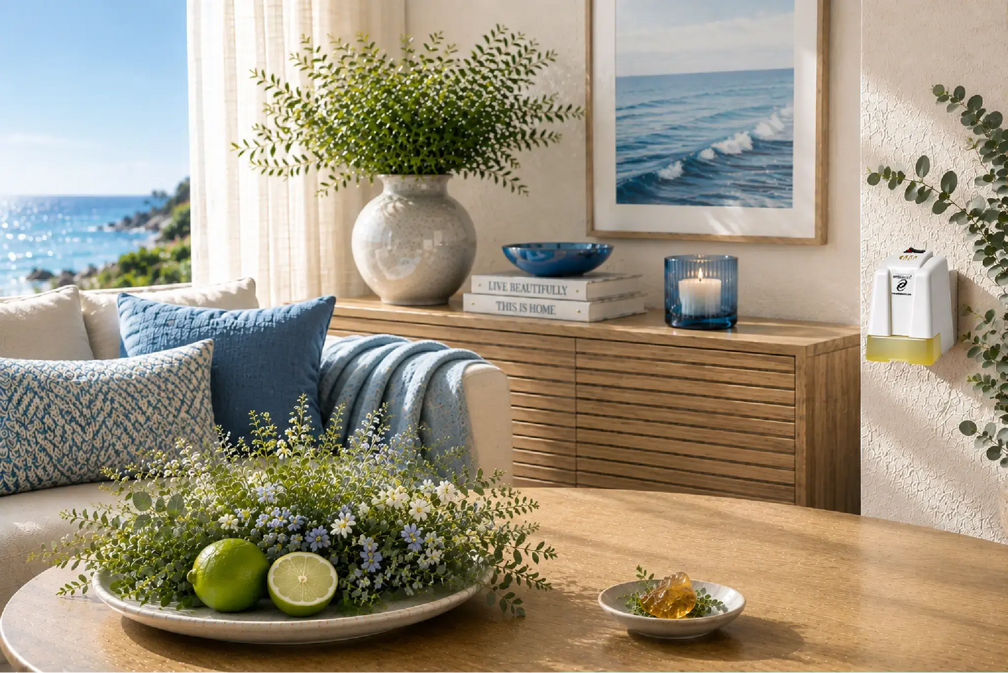 Brisa Azul Raumerfrischer – frische Meeresbrise mit Limette und warmen Holznoten